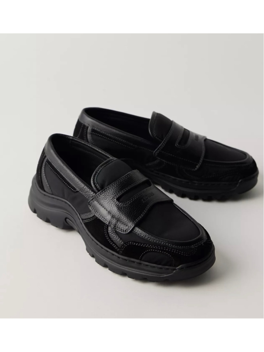 New ALOHAS Tb.60 Black Loafer Sneakers Size 40 US